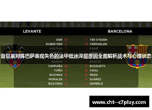 登贝莱对阵巴萨表现失色的法甲低迷深层原因全面解析战术与心理状态 登贝莱对阵巴萨表现失色的法甲低迷深层原因全面解析战术与心理状态